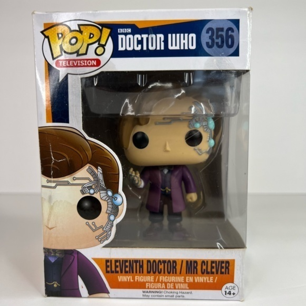 Funko‎ Pop BBC Doctor Who Eleventh Doctor/ Mr Clever  356 Vaulted